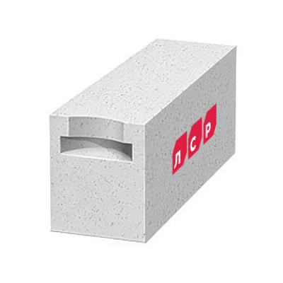 Блоки из газобетона ЛСР (СГЗ) D500 625х250х250 мм #1