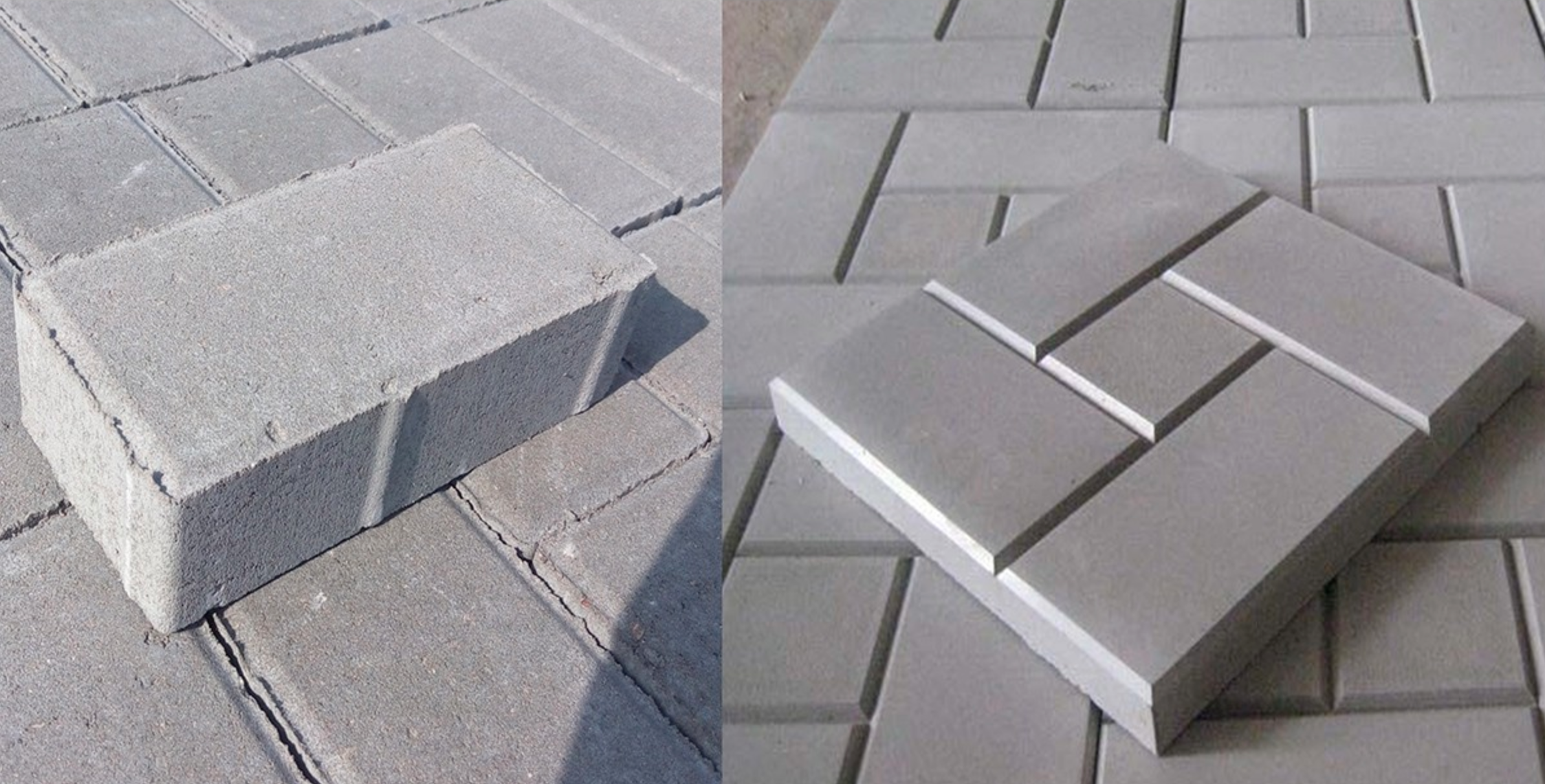 Вибропрессованные бетонные