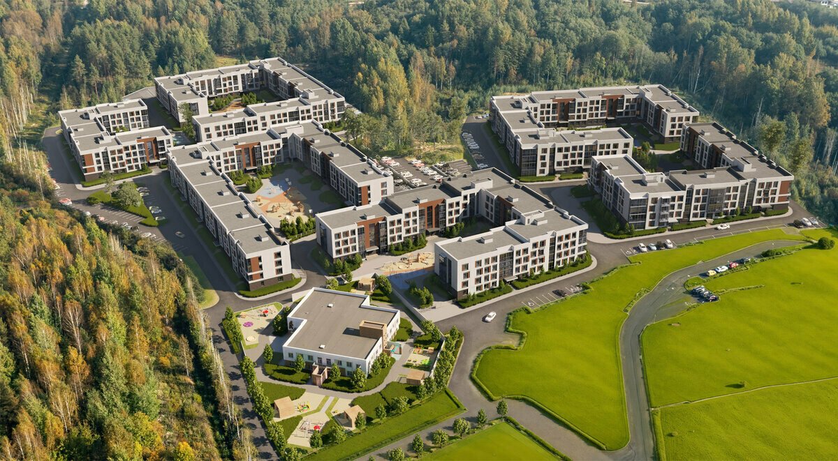 ЖК  «Охтинские высоты»