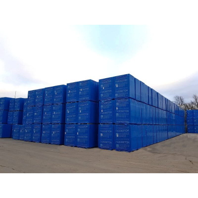 Газобетон ЕвроАэроБетон cтеновой прямой D600 625x250x300 мм #6
