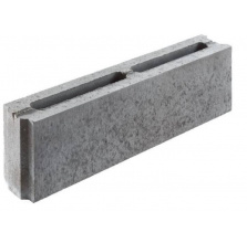 Камень перегородочный 490х80х188 мм СКЦ 2Р-15 бетонный