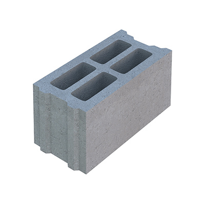 Камень перегородочный СКЦ 1Р-1пг 390х190х188 мм бетонный #1