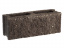 Камень облицовочный колотый СКЦ 2Л-9Р рядовой 380х120х140 мм черный ##1