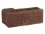 Камень облицовочный колотый СКЦ-2Л-9У угловой 380х120(190)х140 мм тёмно-коричневый ##1