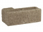 Камень облицовочный колотый СКЦ-2Л-9У угловой 380х120(190)х140 мм серый ##1