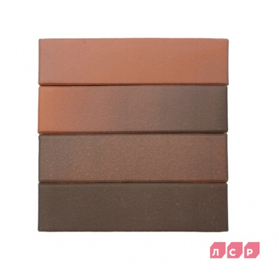Кирпич лицевой керамический ЛСР пустотелый красный флэшинг гладкий 250x120x65 мм #2