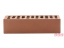 Кирпич лицевой керамический ЛСР пустотелый коричневый гладкий М150 250x120x65 мм ##11