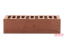 Кирпич лицевой керамический ЛСР пустотелый коричневый рустик М175 250x120x65 мм ##9