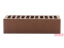 Кирпич лицевой керамический ЛСР пустотелый темно-коричневый гладкий М150 250x120x65 мм ##9