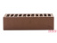 Кирпич лицевой керамический ЛСР пустотелый темно-коричневый рустик М175 250x120x65 мм ##3