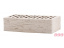 Кирпич керамический облицовочный пустотелый ЛСР светло-серый рустик 250x120x65 мм ##10