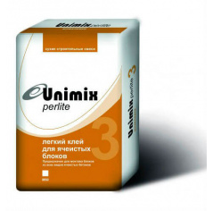 Клей для газобетона Unimix 25 кг