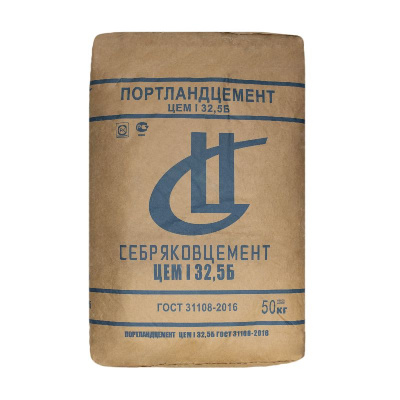Цемент Себряковцемент ПЦ 400 Д20 (ЦЕМ I 32,5Б), 50 кг #3