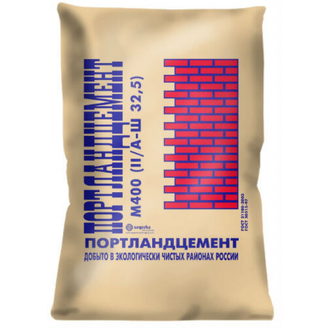 Цемент Портландцемент М400 Д20 (ЦЕМ II-А-Ш 32.5) 50 кг – купить в СПб ...