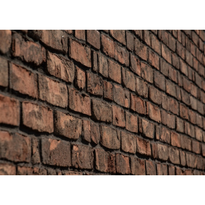 Кирпич ручной формовки облицовочный полнотелый Faber Jar Петровский штандарт черно-красный 215х102х65 мм #6