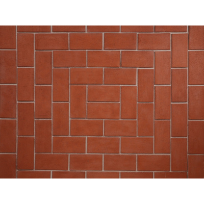 Клинкерная брусчатка Лондон красная 200x100x50 мм #1