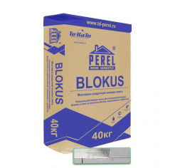 Клеевая смесь PEREL Blokus 0334 белая 40 кг