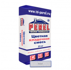 Цветная кладочная смесь PEREL VL 0205 белый 25 кг