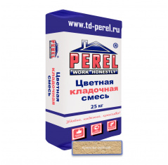 Цветная кладочная смесь PEREL SL 0030 кремово-желтый 25 кг