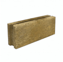 Камень бетонный стеновой СКЦ-2Р-14 380х80х140 бежевый