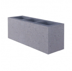 Камень бетонный стеновой СКЦ-2Р-23 508х115х138 серый