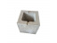 Камень бетонный стеновой СКЦ-1Р-1СП для вентиляционных каналов 190х188х190 мм серый ##1