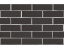 Кирпич лицевой ЛСР полнотелый графитовый пуст. 13% 1 NF 250x120x65 мм ##3