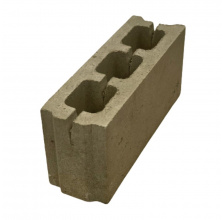 Блок перегородочный 390x130x188 мм бетонный