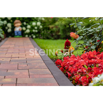 Бордюр Steingot садовый 1000х200х80 темно-коричневый #2