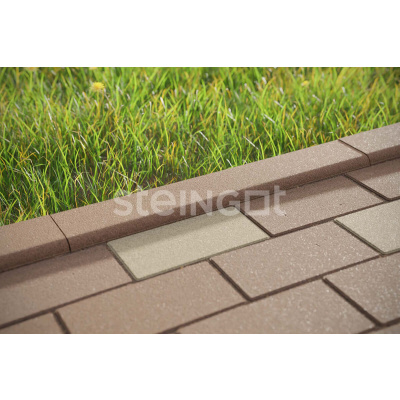 Бордюр Steingot садовый 1000х200х80 коричневый #2