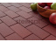 Тротуарная плитка Steingot Брусчатка 200х100х60 мм Темно-красная (верхний прокрас, минифаска) ##1