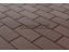 Тротуарная плитка Steingot Брусчатка 200х100х60 мм Темно-коричневая (верхний прокрас, минифаска) ##2