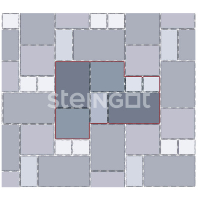 Тротуарная плитка Steingot Грандо #2