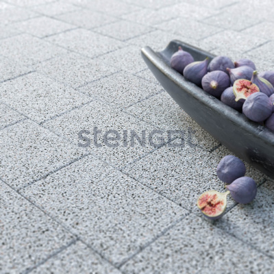Тротуарная плитка Steingot Новый город Bianco Nero 60 мм #1