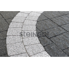 Тротуарная плитка Steingot Классика Арко Bianco Nero