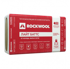 Утеплитель Rockwool Лайт Баттс 100х600х1000 (3 м2/5 плит)