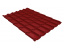Металлочерепица Grand Line классик 0.5 Satin RAL 3011 коричнево-красный ##4