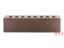 Кирпич клинкерный облицовочный пустотелый ЛСР Брюгге темно-терракотовый флэш гладкий 250х85х65 мм ##14