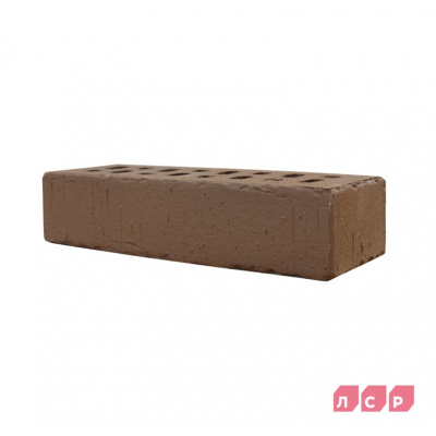 Кирпич клинкерный облицовочный пустотелый ЛСР Кельн коричневый винтаж 250х85х65 мм #5