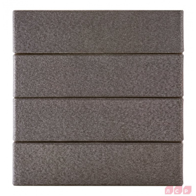 Кирпич клинкерный облицовочный пустотелый ЛСР Эльфюс серебристый гладкий 250х85х65 мм #5