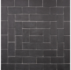 Клинкерная брусчатка Штутгард графитовая 200х100х50 мм