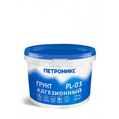 Адгезионный грунт ПЕТРОМИКС PL-03 14 кг #1