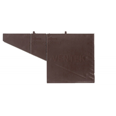Вентиляционно-осушающая коробочка VENTEK универсальный формат, темно-коричневая #2