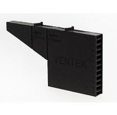 Вентиляционно-осушающая коробочка VENTEK универсальный формат, черная
