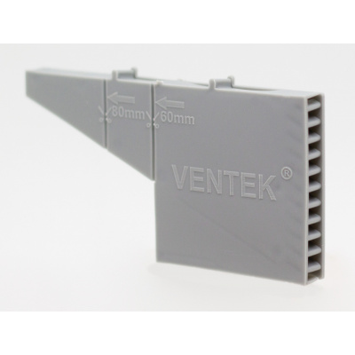 Вентиляционно-осушающая коробочка VENTEK универсальный формат, серая #1