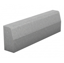 Бортовой камень БР100.30.15 1000х300х150 мм серый