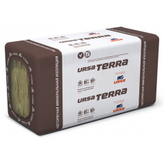 Утеплитель Ursa Terra 100х610х1250 (3,8 м2/5 плит)