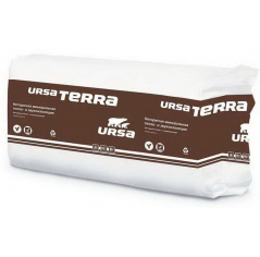 Утеплитель Ursa Terra 37 PN 100х610х1250 (7,6 м2/10 плит)