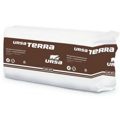 Утеплитель Ursa Terra 37 PN 100х610х1250 (7,6 м2/10 плит) #1