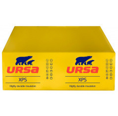 Утеплитель Ursa XPS N-III 100х600х1180 (2,83 м2/4 плиты)